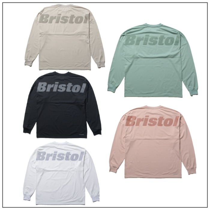 【F.C.Real Bristol】BIG LOGO L/S BAGGY TEE/ロングTシャツ
