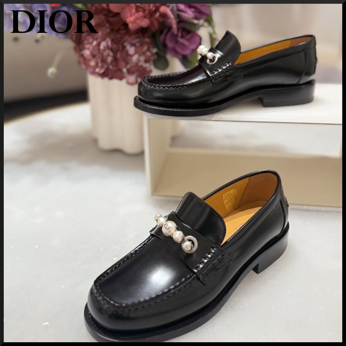 【足元エレガント★】Dior Paris ローファー