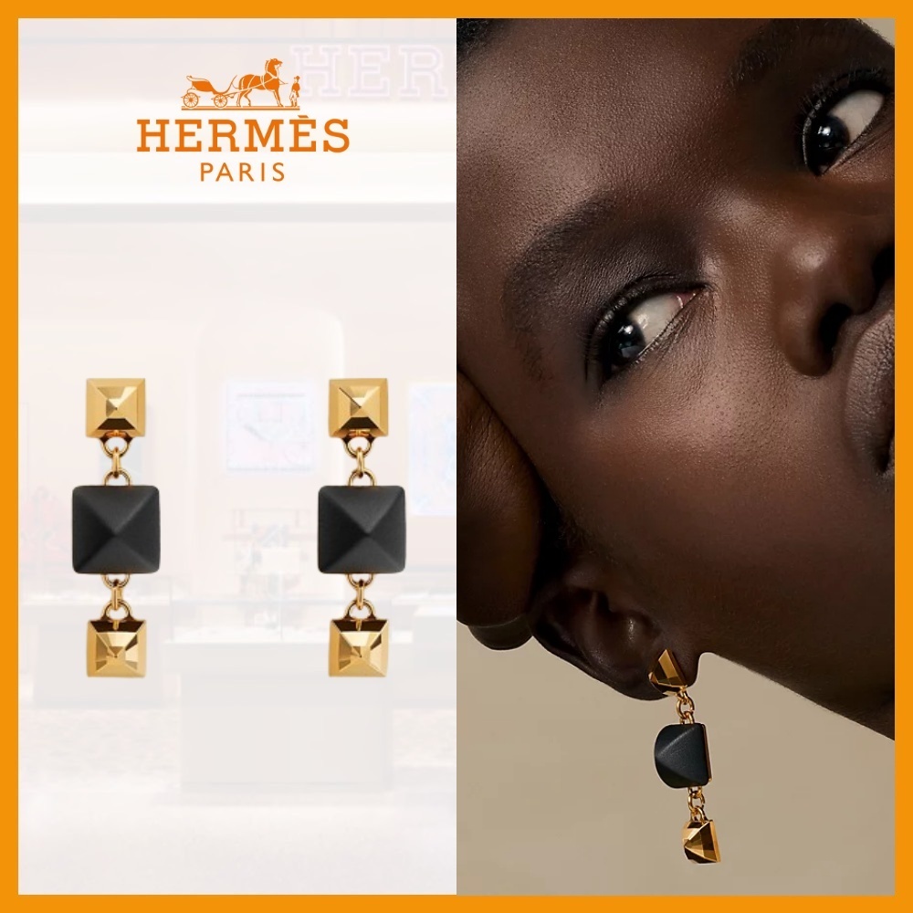 【すぐ届く☆】HERMES ピアス 《ディスコ・フォーブル》