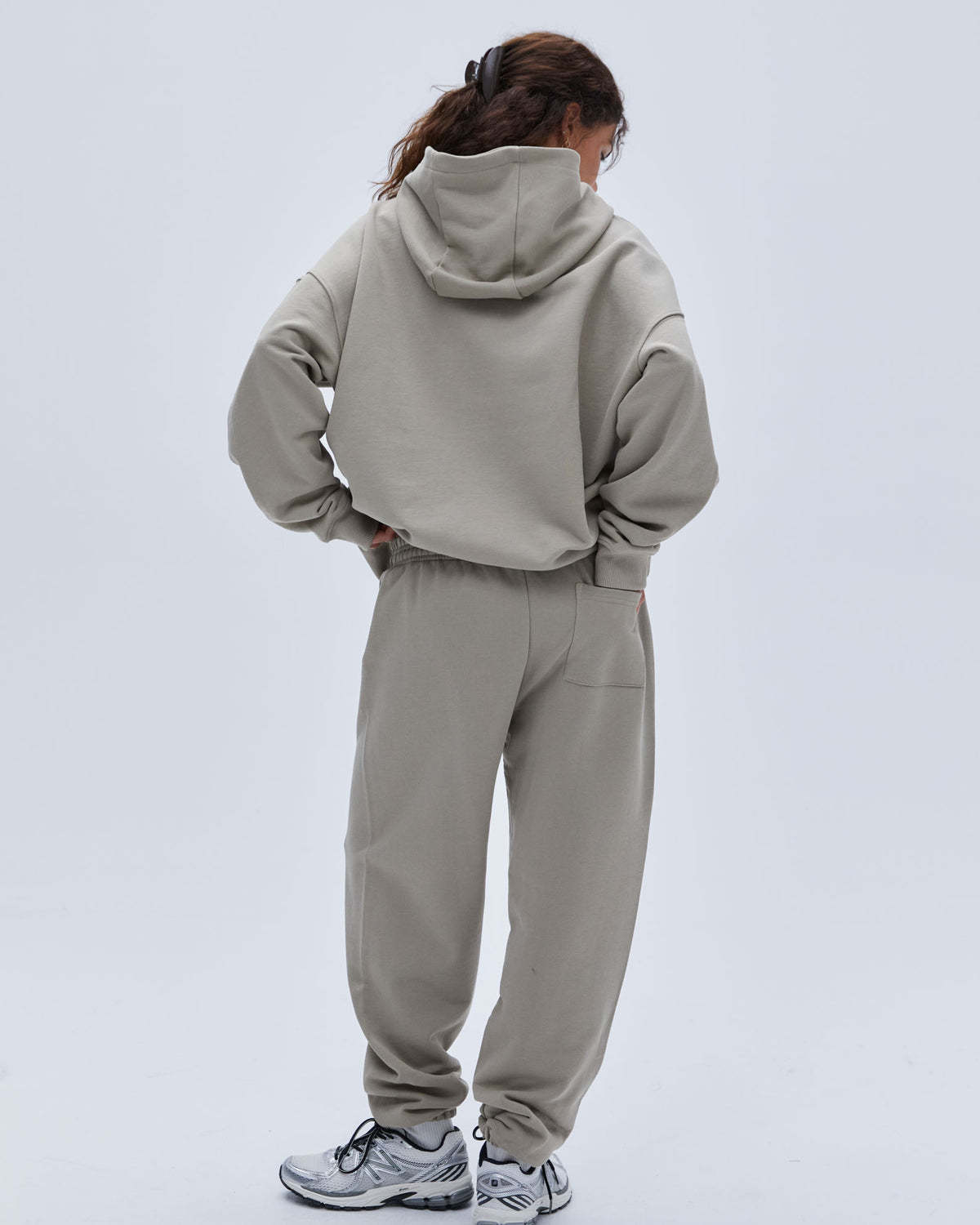 国内発送【ADANOLA】Varsity Sweatpants Varsity Sweatpants - Cocoa Brown