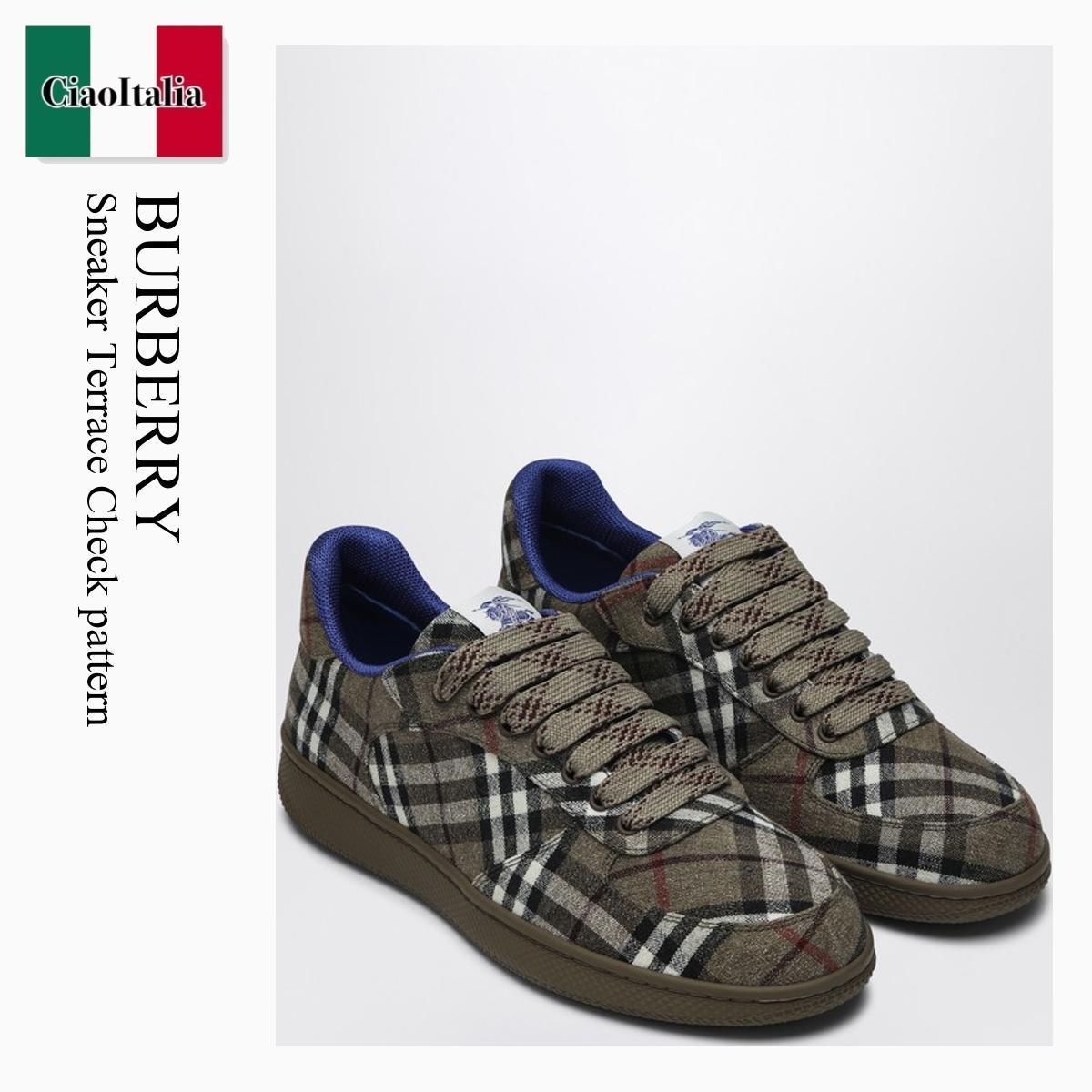 スニーカー Burberry Sneaker Terrace Check Pattern