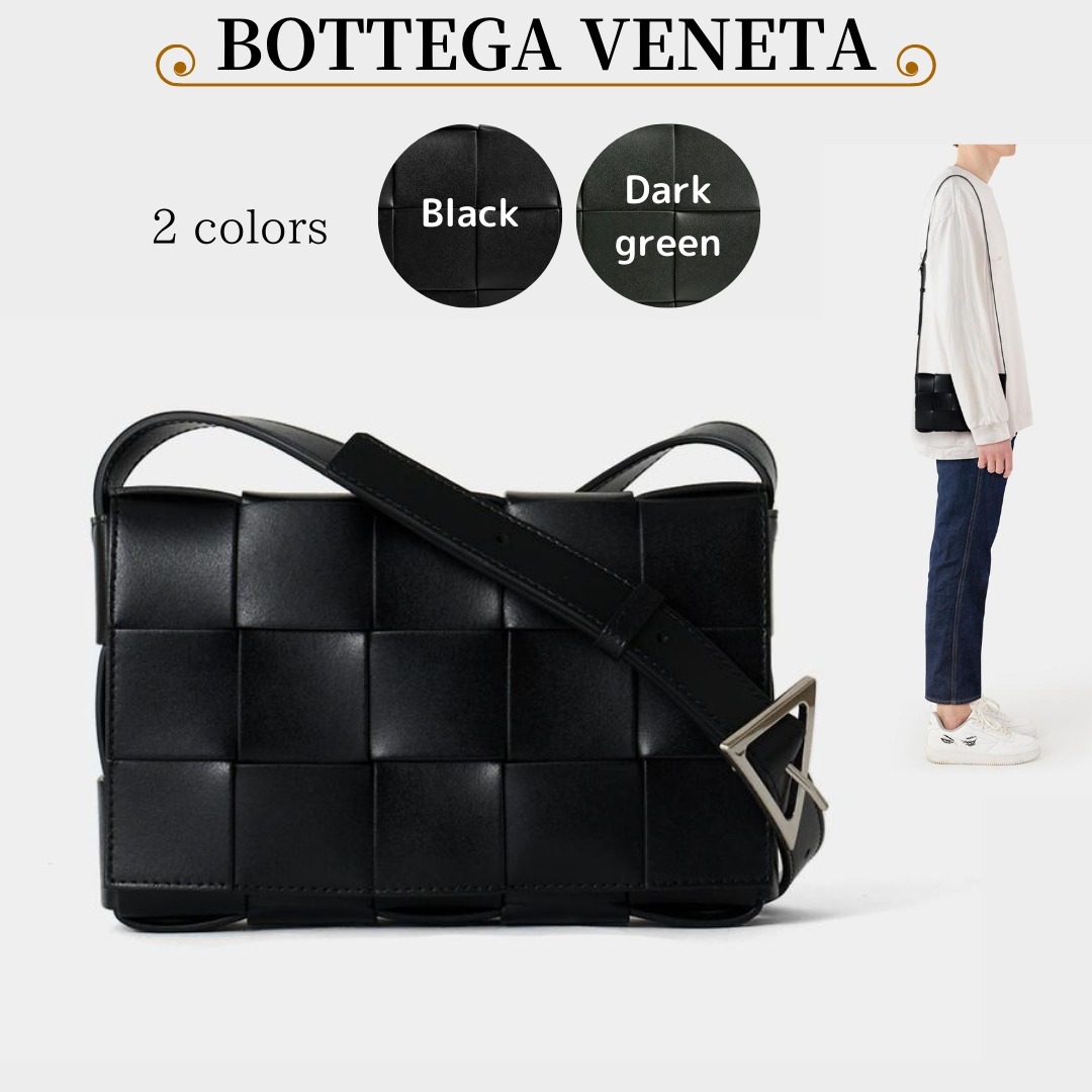 カラバリ☆直営店 BOTTEGA VENETA カセット クロスボディバッグ