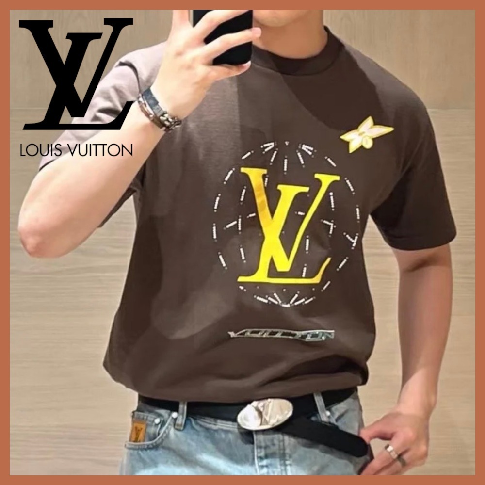 【ウォッシュ加工がオシャレ♪】LV Tシャツ