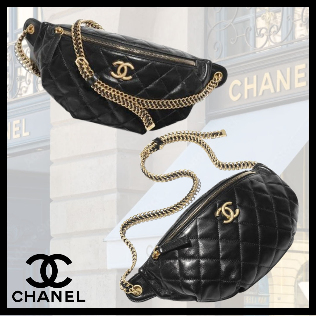 ◆フォルムが可愛い◆【CHANEL 】ウエストバッグ