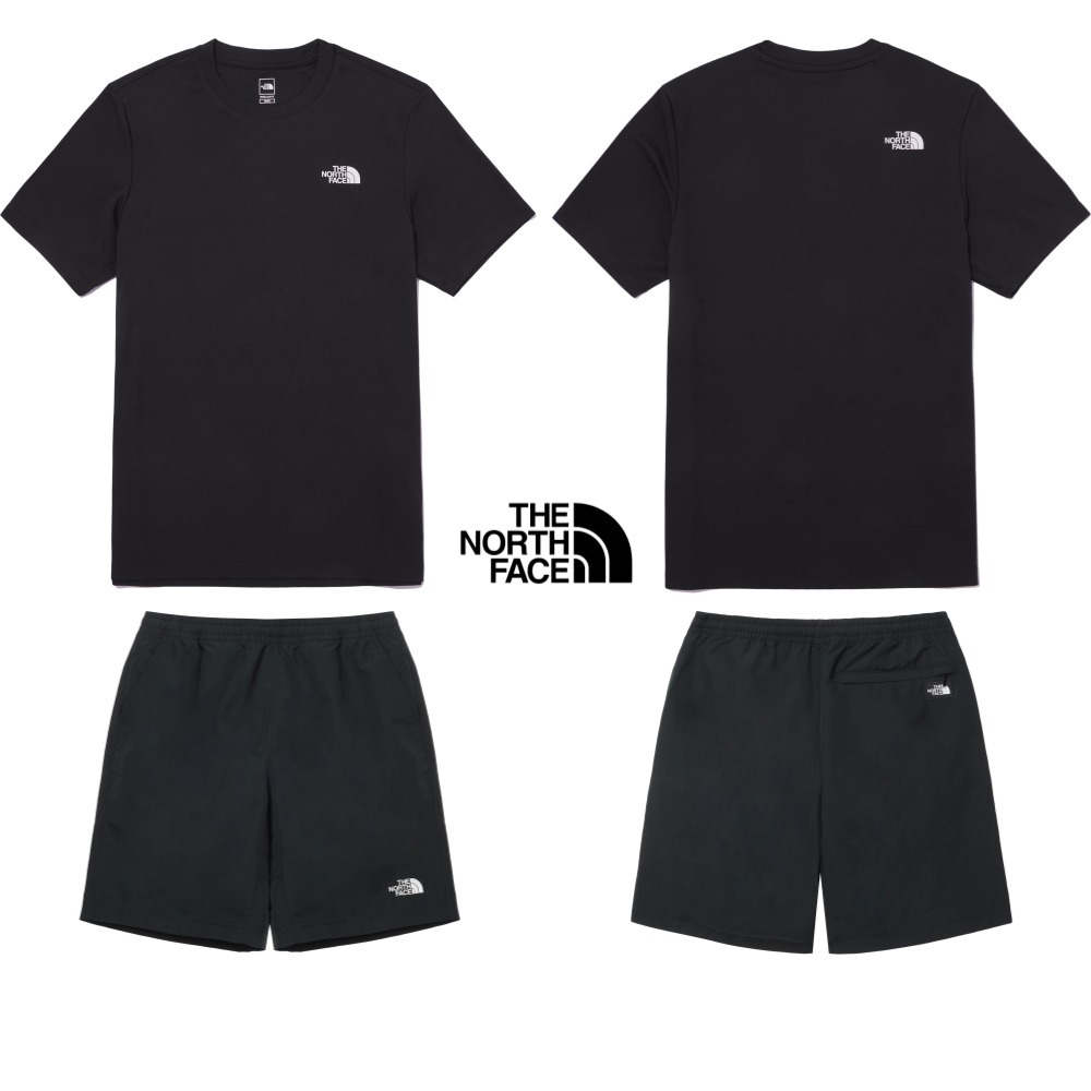 【THE NORTH FACE】 SET UP ★ 半袖 Tシャツ & ショートパンツ