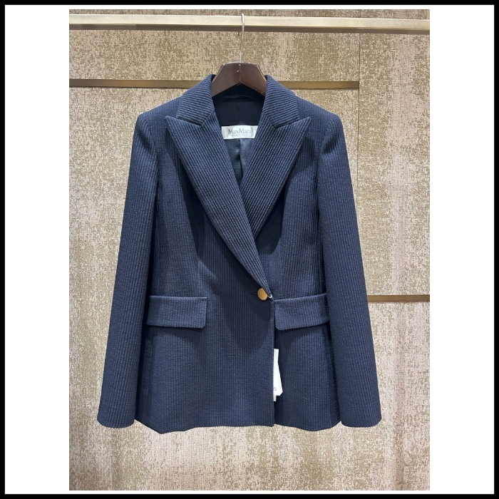 MAXMARA ウールギャバジン ブレザー PAGANO