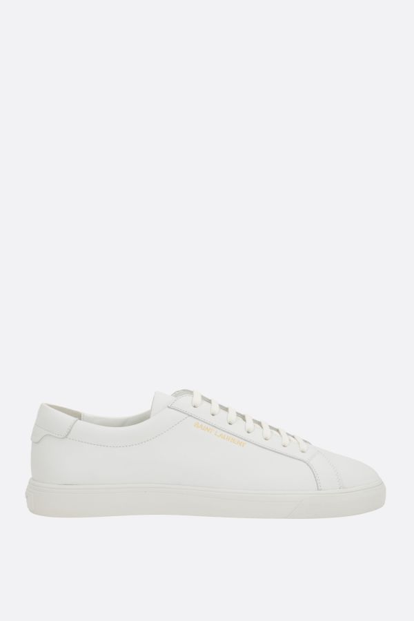 スニーカー SAINT LAURENT ANDY SMOOTH LEATHER SNEAKERS