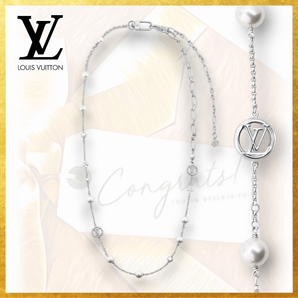素敵♪【Louis Vuitton】ネックレス・LV ミックス チェーンズ