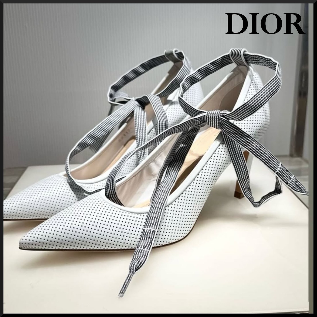 【足元エレガント★】Dior D-Journey パンプス