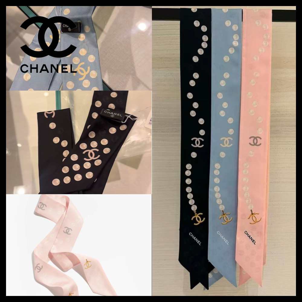 【★上品で長く使える★】CHANEL スカーフ