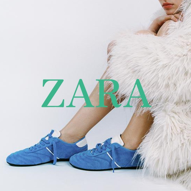 【ZARA】パッド入りランニングシューズ 5005/510/400