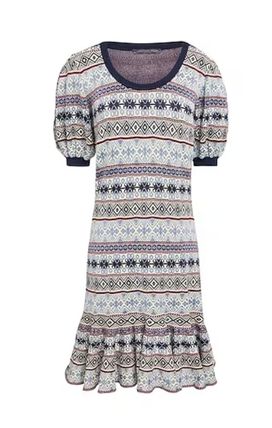 ALEXANDER MCQUEEN リブ編み&オープンニット ミディワンピース REMAIN BIRGER CHRISTENSEN リブ編みニット ミディワンピース