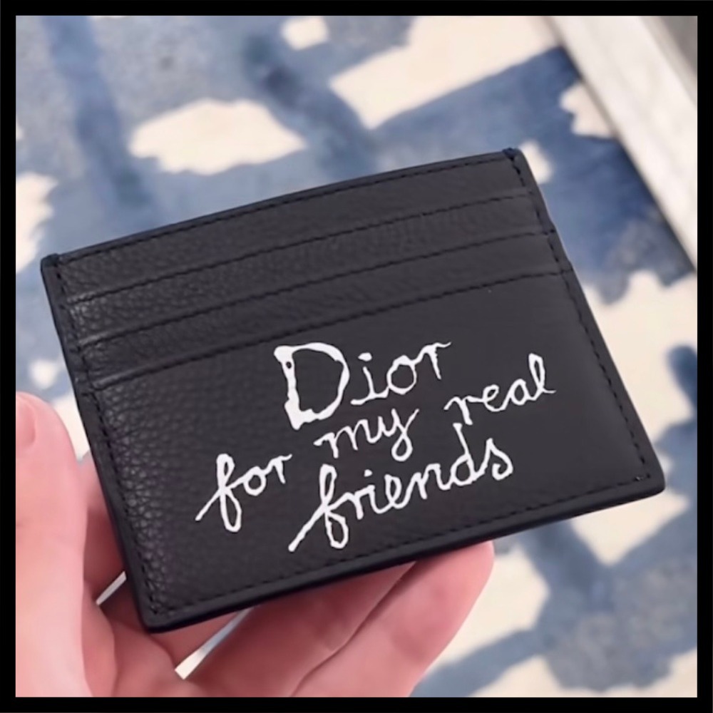 【スリムで使いやすい♪】DIOR AND HYLTON NEL カードホルダー