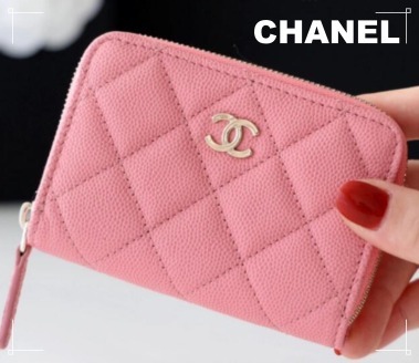 【可愛い大人気アイテム】CHANEL クラシックジップコインパース