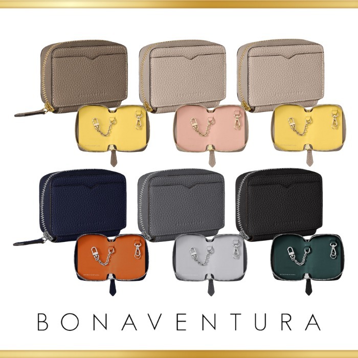 【BONAVENTURA】ラウンドジップ スマートキーケース