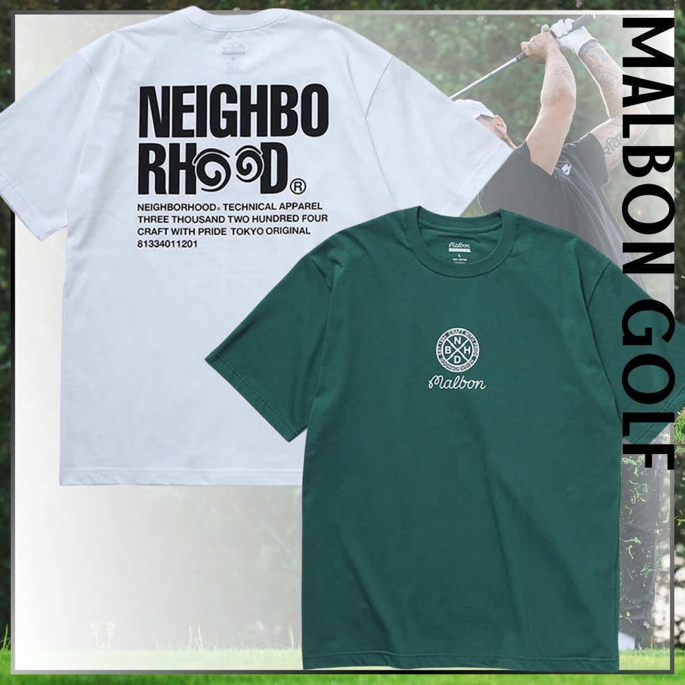 コラボ★快適な着心地【Malbone × NEIGHBORHOOD】ロゴ Tシャツ