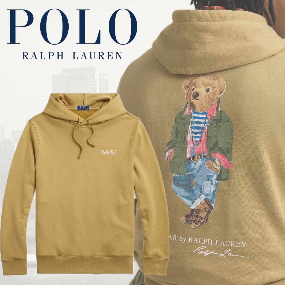 人気のポロベア Polo Ralph Lauren フリース パーカー ロゴ