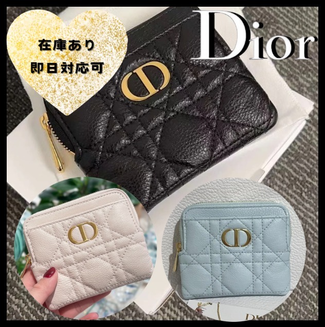 【国内発送♡】Dior コンパクトウォレット ミニ財布
