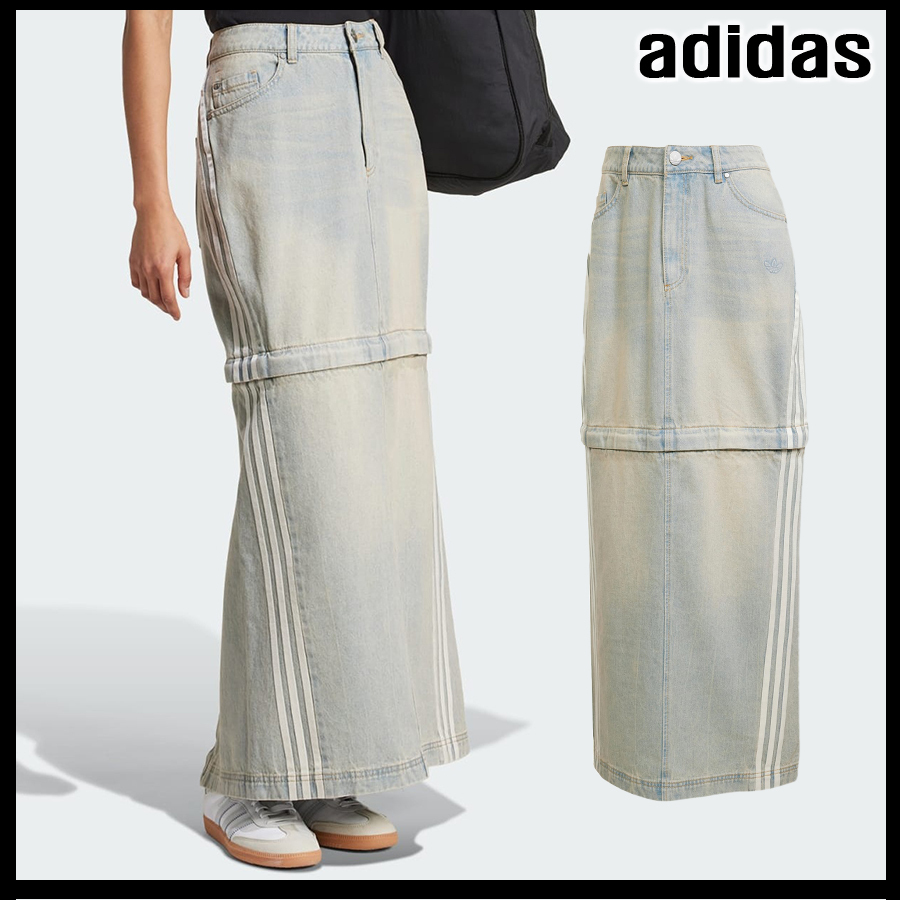 ★adidas★W ADILENIUM SEASON 3 TWOinONE DENIM SKIRT★追跡可