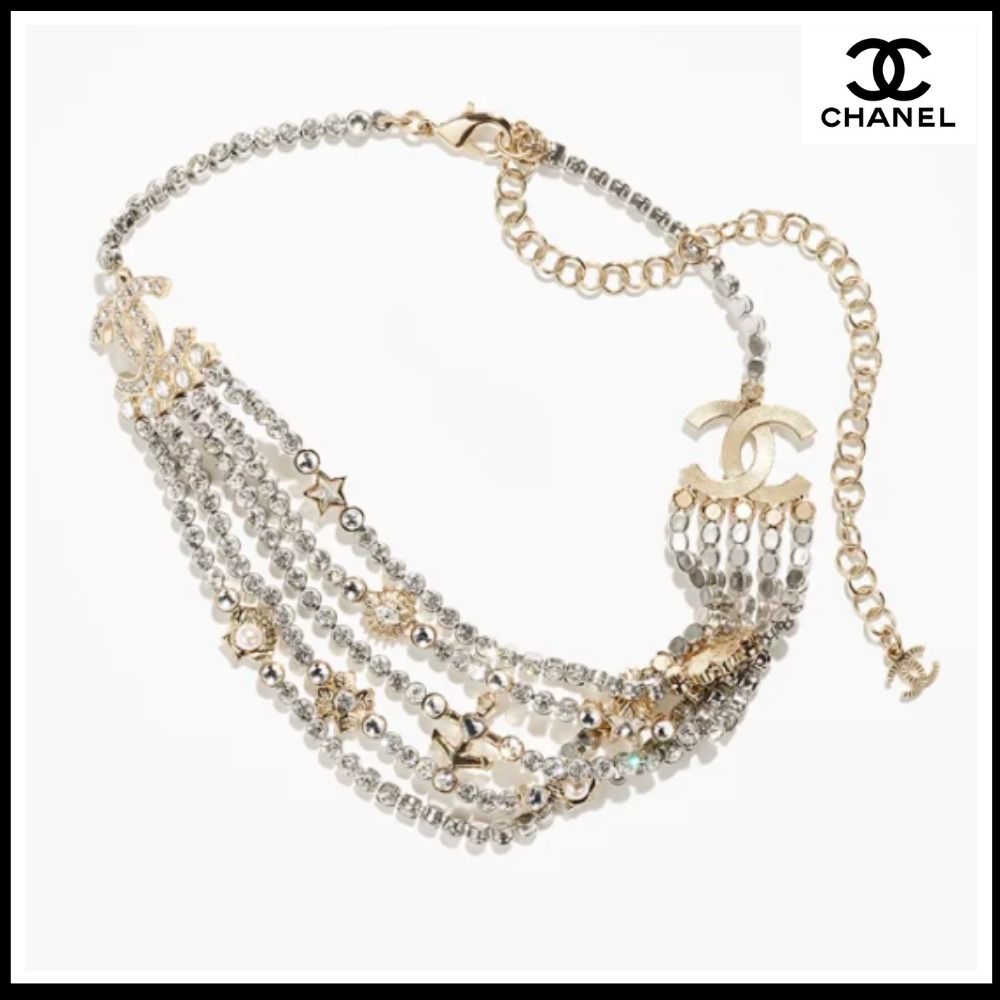 【入荷極小♪】CHANEL クルーズ25C限定 ストラスxCC チョーカー