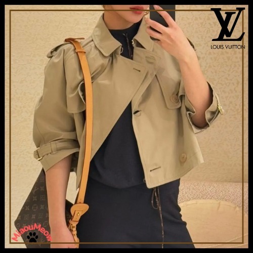 【春にピッタリ】Louis Vuitton★クロップド トレンチジャケット