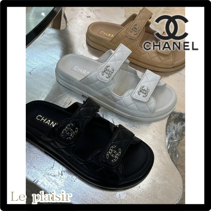 《人気のマトラッセ♡》CHANEL フッドベッドサンダル