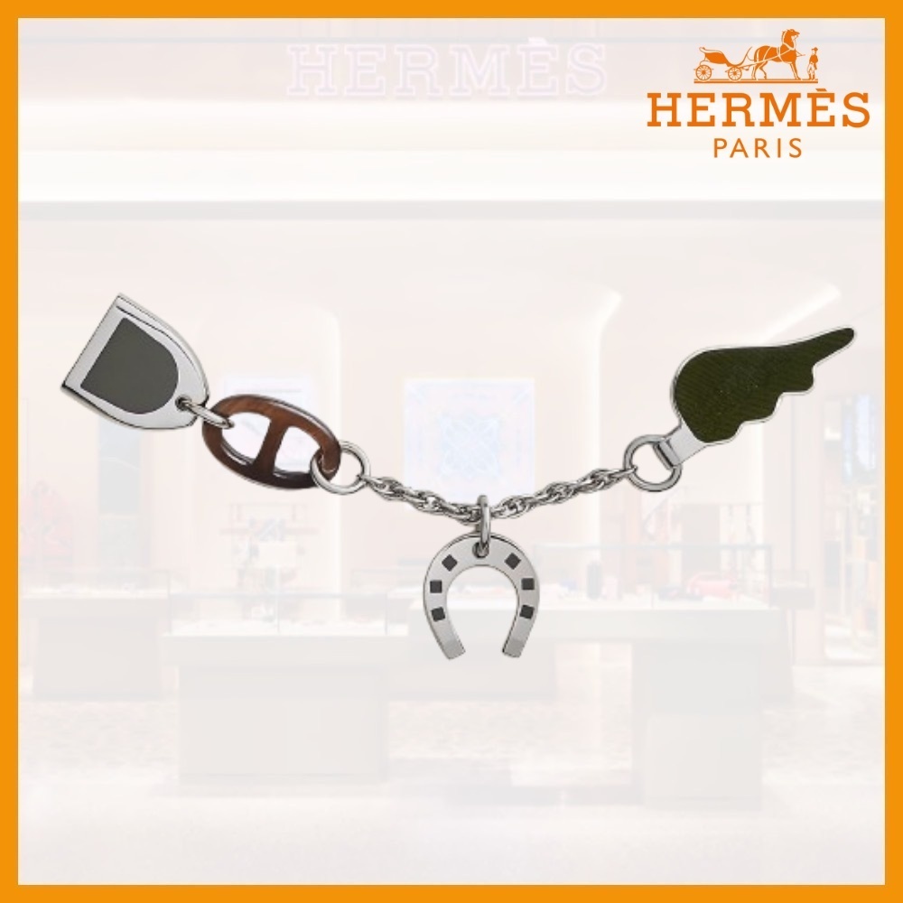 【おしゃれ♡】HERMES ブローチ ボン・ヴォヤージュ