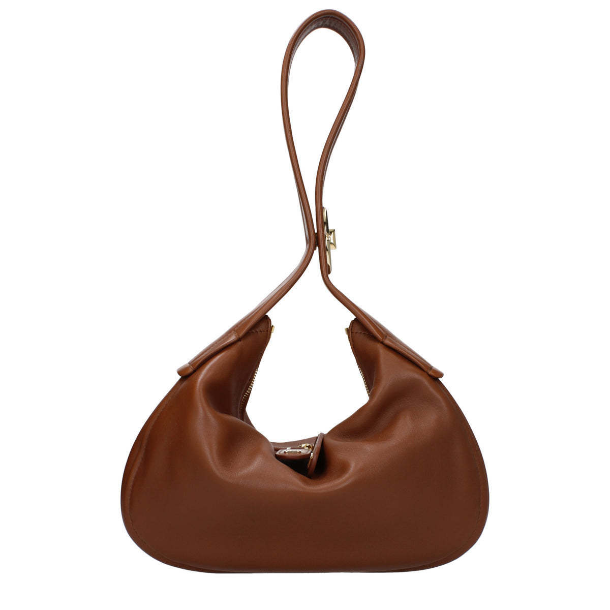 ハンドバッグ VALENTINO GARAVANI  Handbags Women Leather Brown/Tobacco