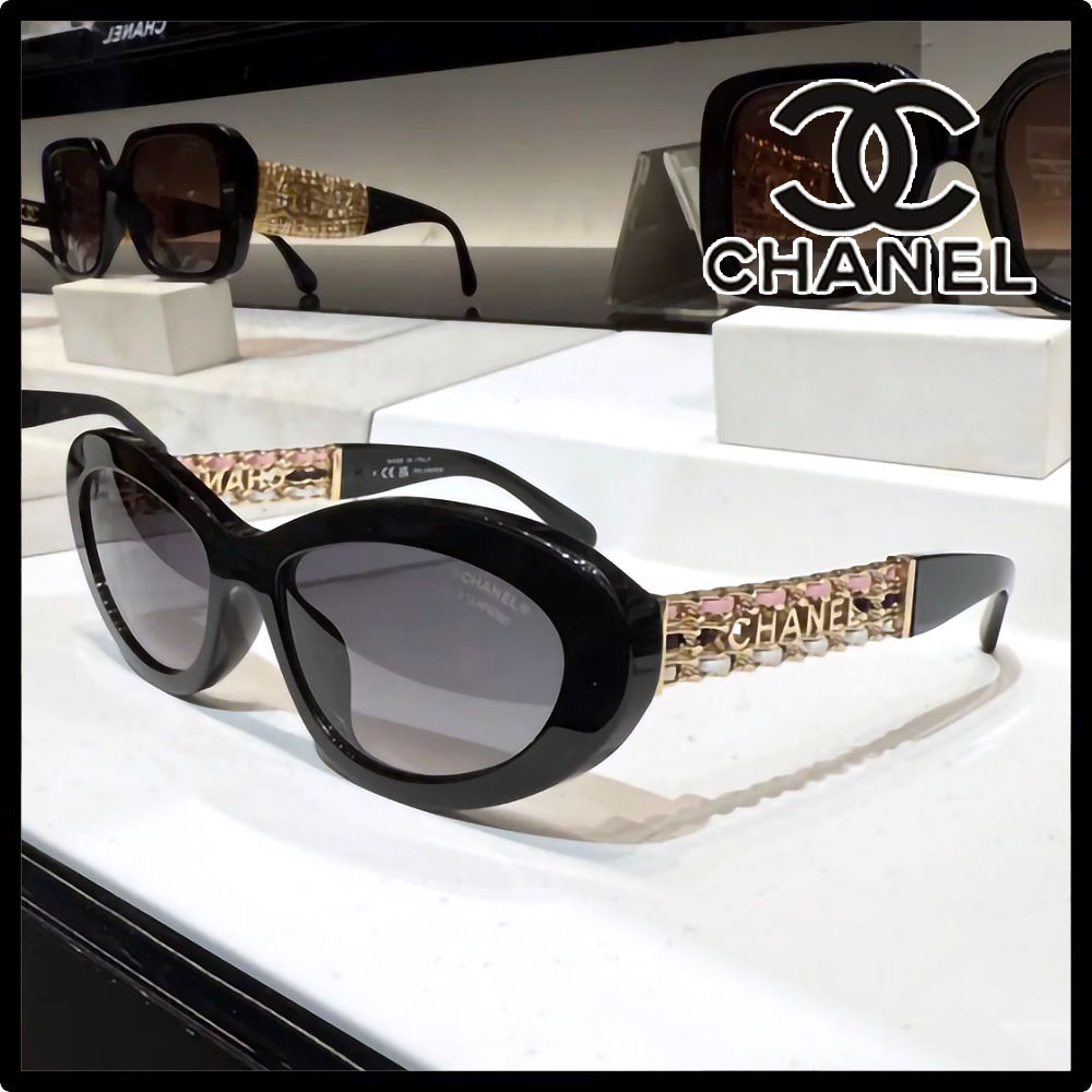 【目元を引き立てる☆】★CHANEL★キャットアイサングラス