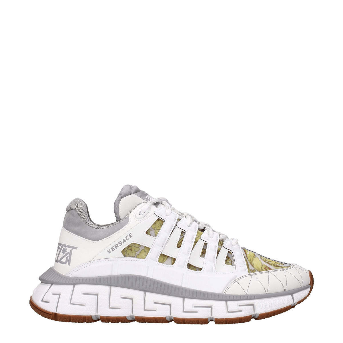 スニーカー VERSACE  Versace Sneakers Men Leather White/Grey