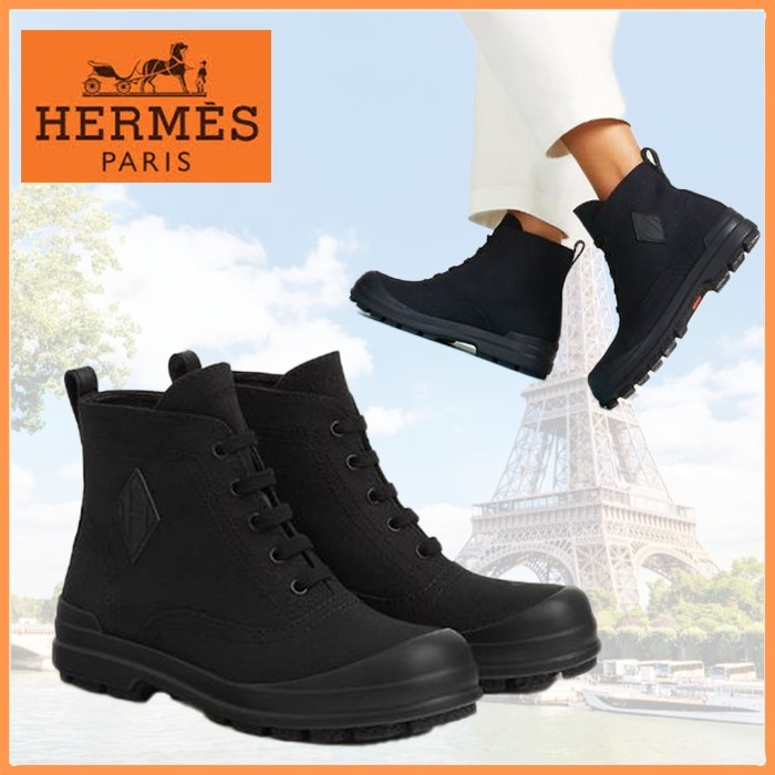 【直営店買付】HERMES アンクルブーツ Kooler