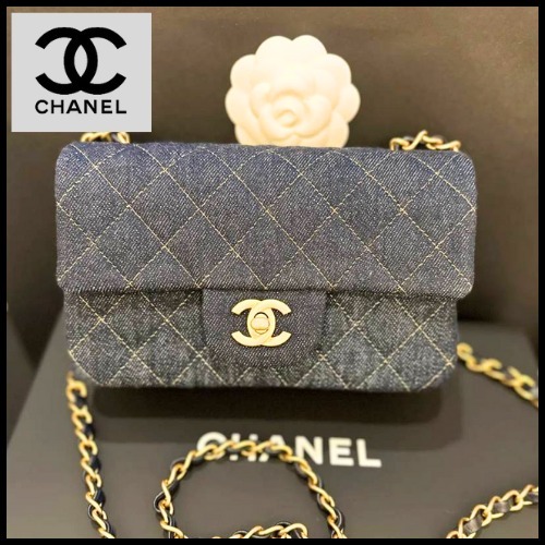 デニムが可愛い☆ 25C CHANEL ハンドバッグ フラップ CCロゴ
