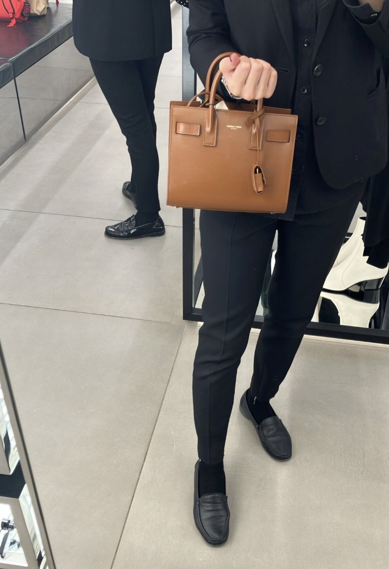 【サンローラン】セール！SAC DE JOUR ナノ ２WAY ハンドバッグ