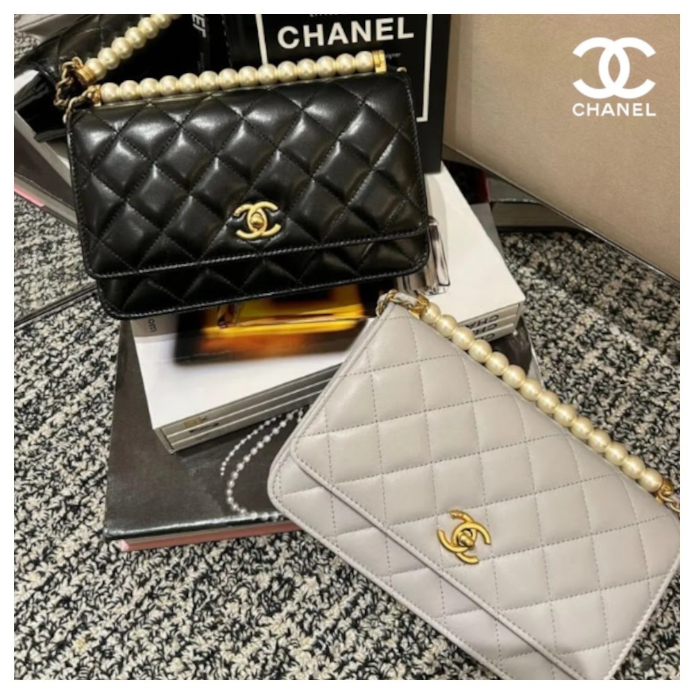 【エレガントな一品♪】CHANEL チェーンウォレット