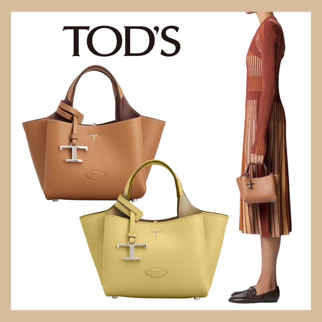 【TOD'S】Tタイムレス マイクロレザーバッグ【関税・送料込】