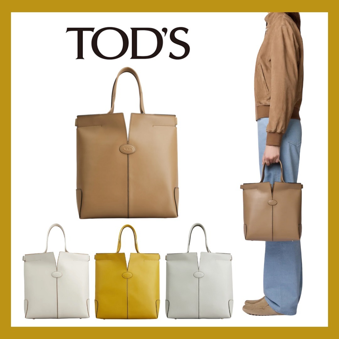 【TOD'S】Diバッグ フォリオ レザー スモール【関税・送料込】