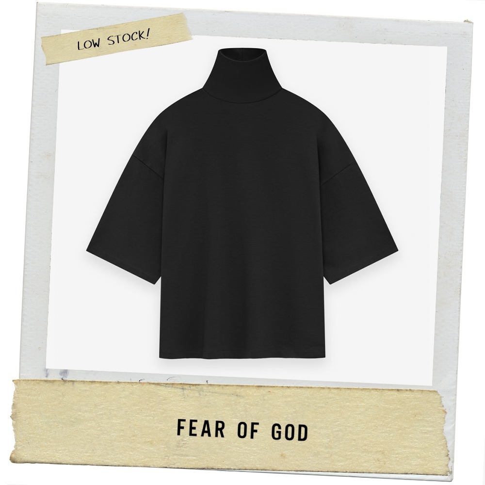 ★ Fear of God ★ ハイネック半袖シャツ