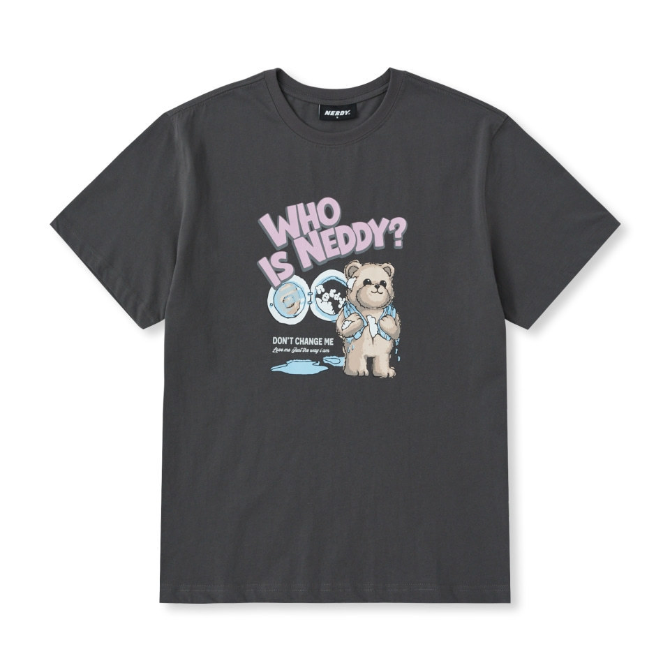 [25SS新] NERDY★NEDDY Drying short sleeve shirt★半袖Tシャツ NERDY ]25SS☆韓国人気☆NEDDY LAUNDRY SHORT SLEEVE T-SHIRT