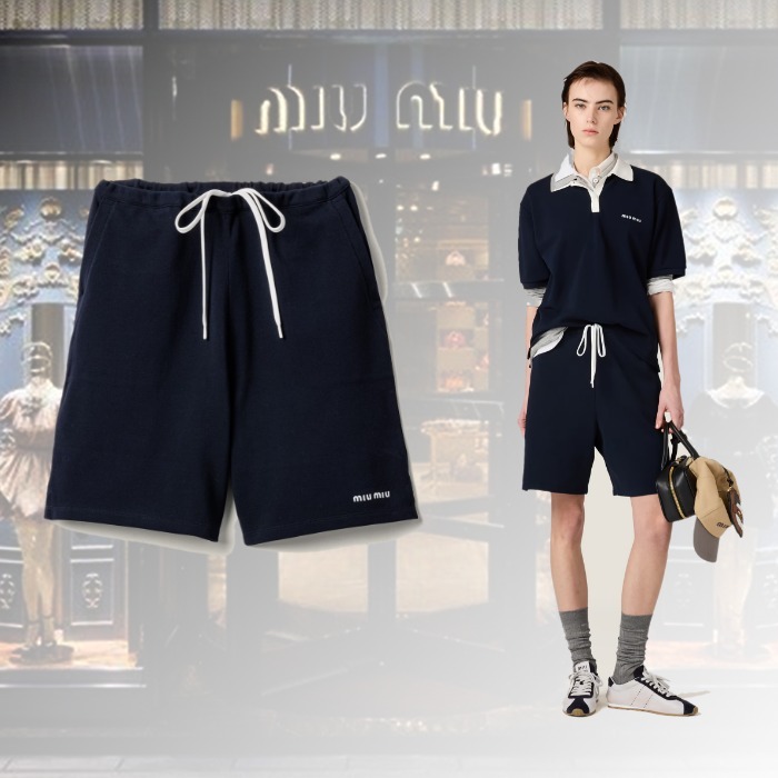 【★完売必至★】MIUMIU ☆ ピケ ショートパンツ