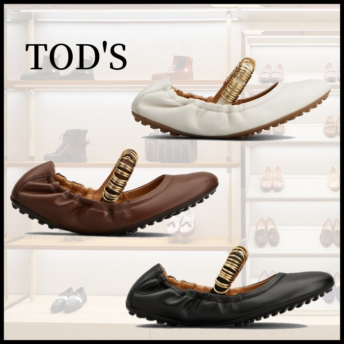 ◆TOD´S◆ トッズ レザー バレリーナ