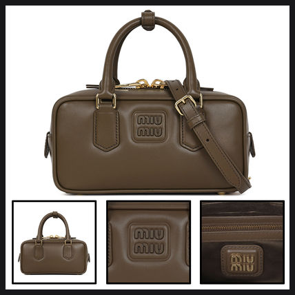 【関税・送料無料】Miu Miu スエードのアルカディハンドバッグ すぐ届く☆MIUMIU ミュウミュウ アルカディ レザーミニバッグ