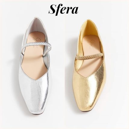 スペインSfera★お洒落なお出かけに 大活躍のメタリックバレエ org.jpg