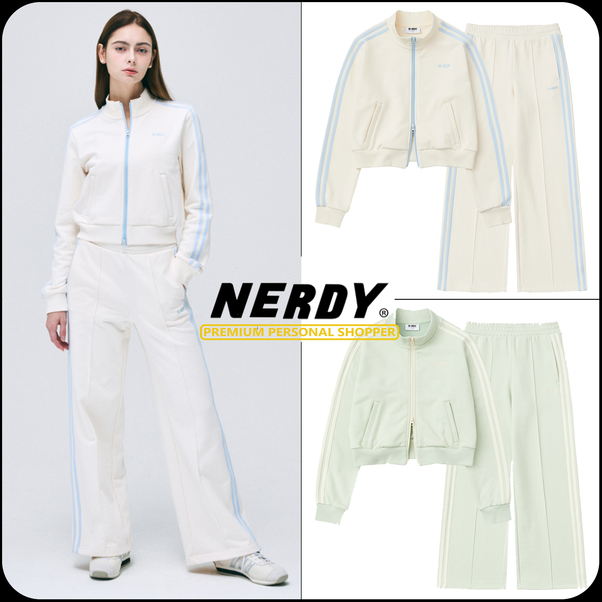 [ NERDY ]★25SS★韓国人気★WOMEN'S NY TRACK SET