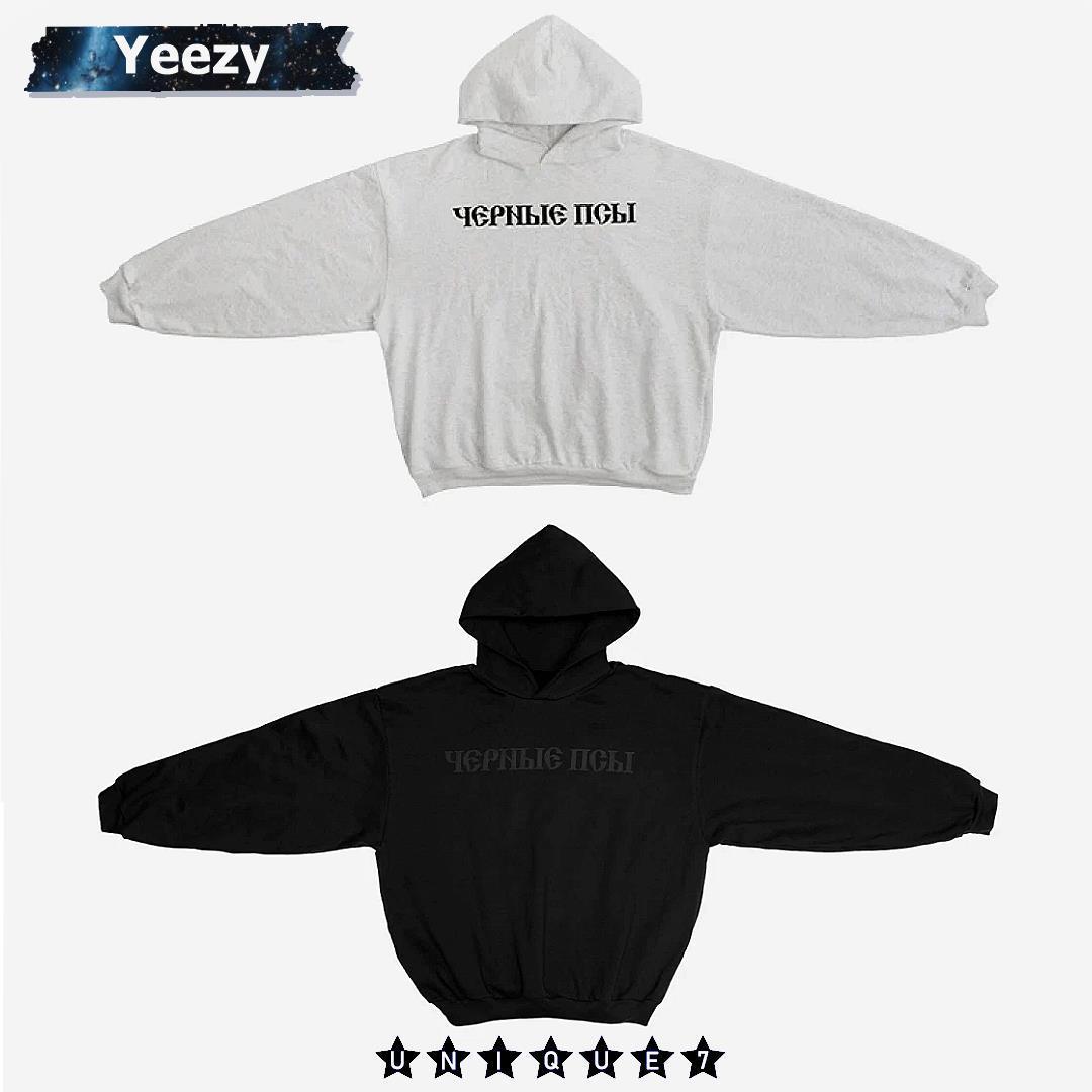 パーカー・フーディ Yeezy x Gosha Rubchinskiy YZY Black Dogs Hoodie