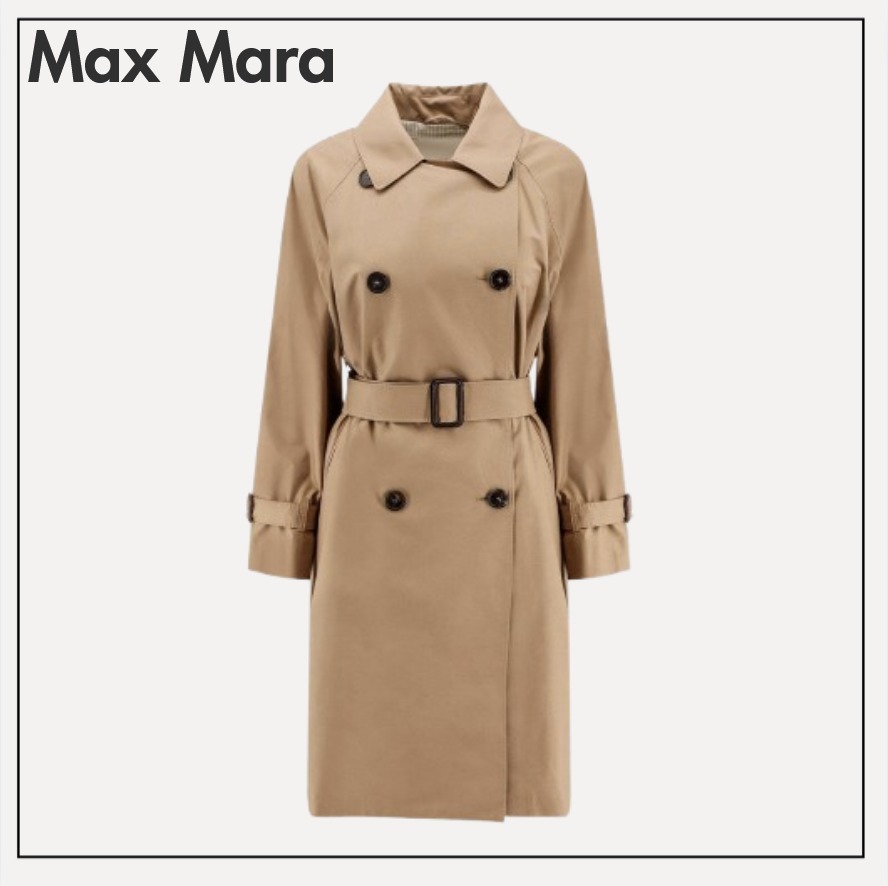 関税込◆Max Mara◆Cトレンチ トレンチコート