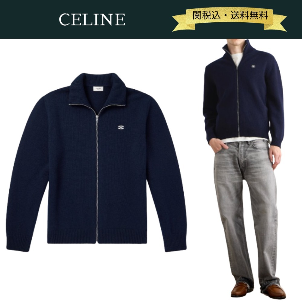 【関税・送料込】CELINE トラッカー セーター カシミヤ ウール