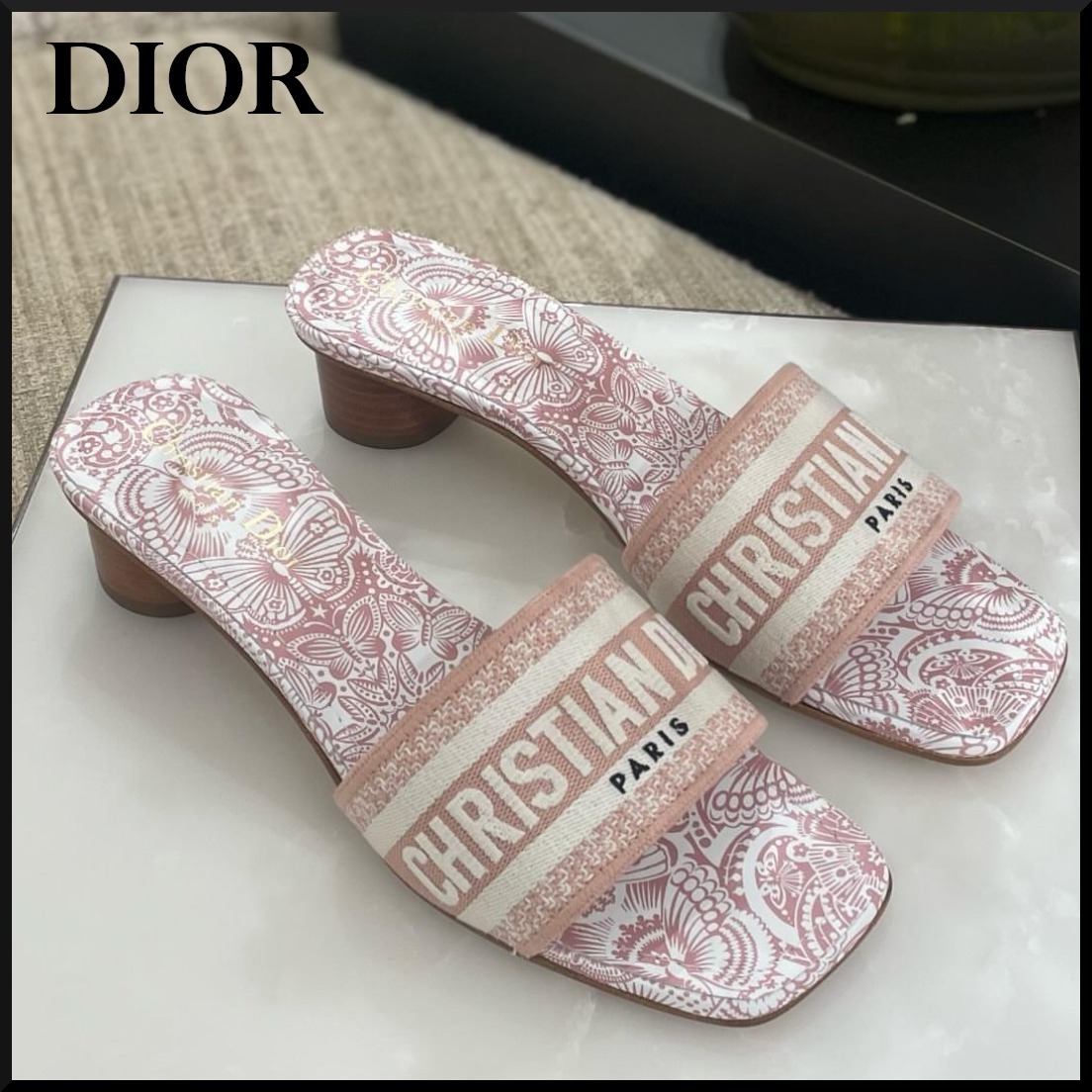 【春夏必須アイテム★】Dior Dway ヒールスライド