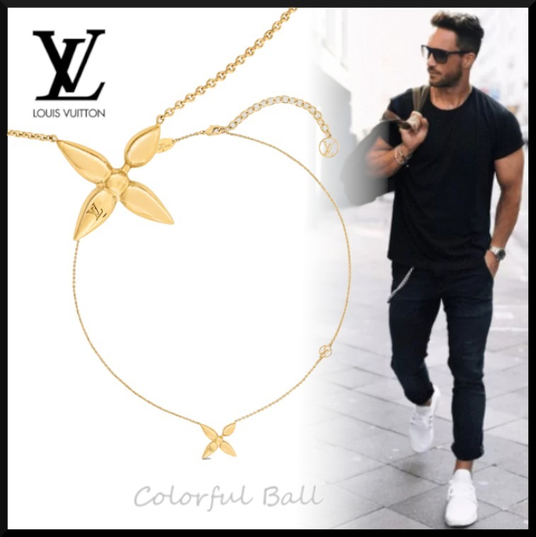 【国内発送】Louis Vuitton ネックレス・ルイゼット ゴールド
