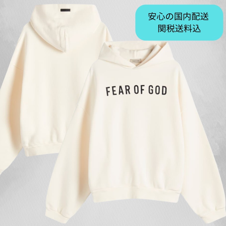 関税送料込【FEAR OF GOD】ロゴ フーディ