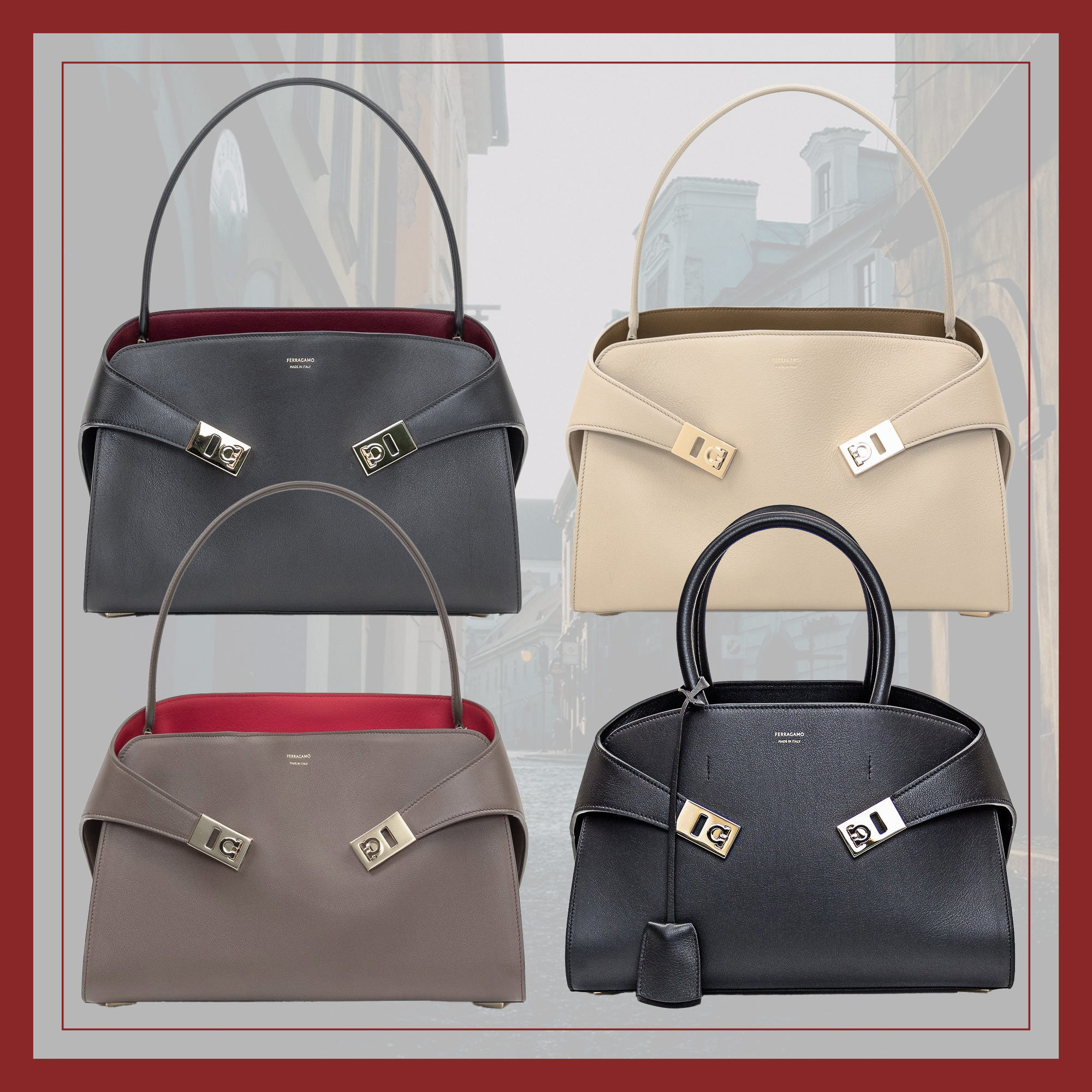 【FERRAGAMO】スモールハンドバッグ（関税込み）